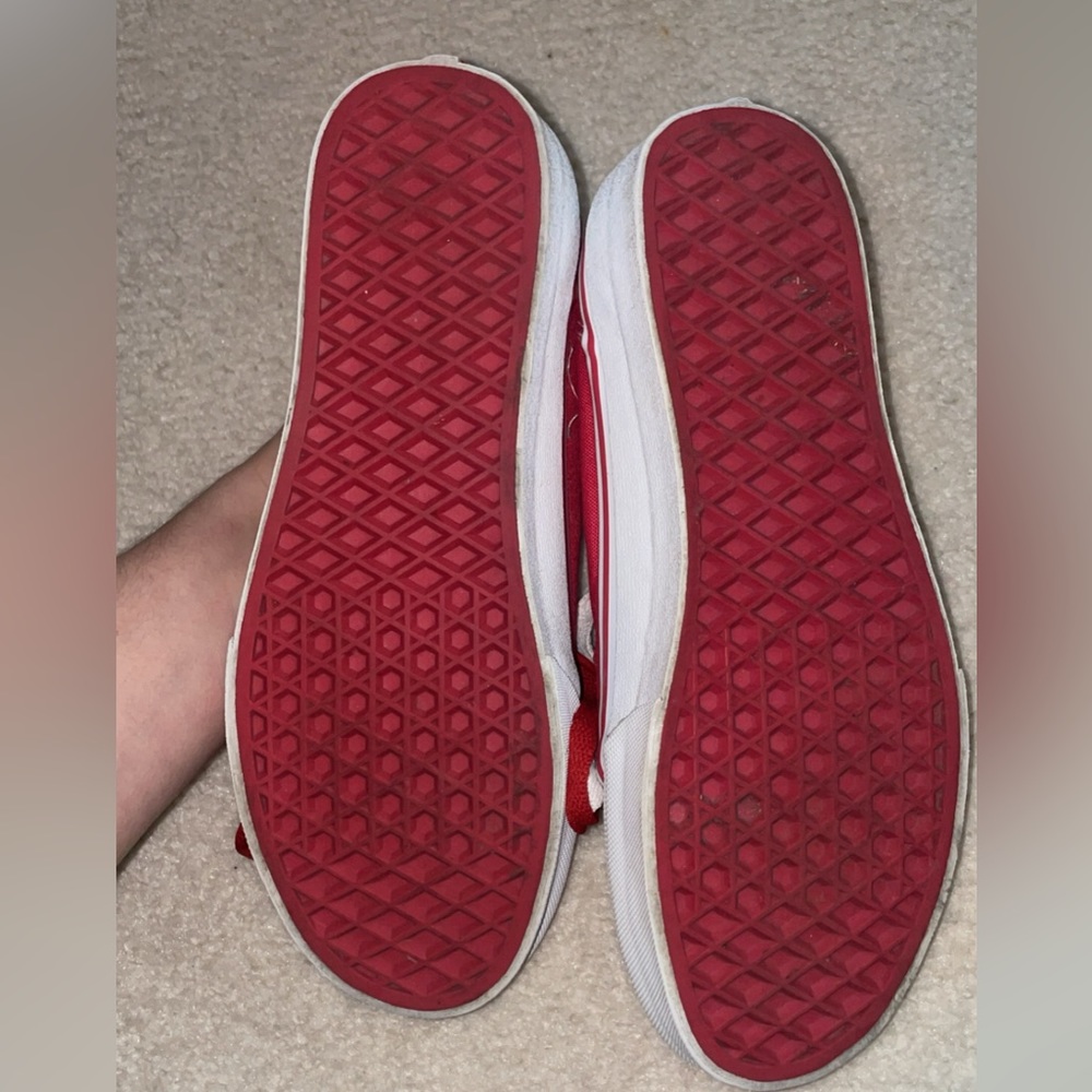 Red Vans - Picture 3 of 6